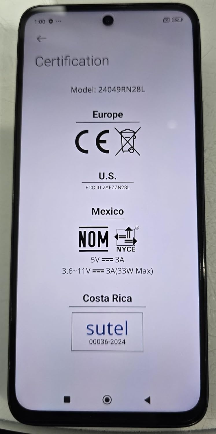 Redmi Xiaomi 13 4G LTE (256GB + 8GB) Factory Unlocked Global ROM GSM 6.79″ 108MP Dual Camera (for Tello Mint & Global) (Ocean Blue Global ROM)