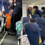 Passenger Forcibly Dragged Off Plane by Arms and Belt After Alleged Tantrum Over Changing Seats