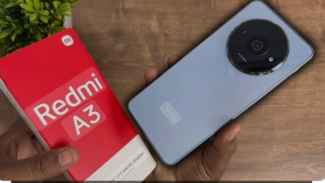 Xiaomi Redmi A3 4G LTE 128GB/4GB Global Version (Tmobile, Tello, Metro & Global) GSM Factory Unlocked 6.71″ 8MP Dual Camera – (Blue)