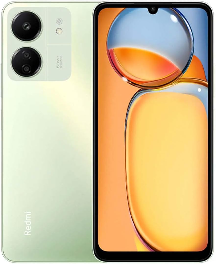 Redmi Xiaomi 13C 4G Lte (for Tello Mint & Global) (256Gb + 8Gb) Factory Unlocked Global Rom Gsm 6.74 50Mp Triple Camera (Clover Green)