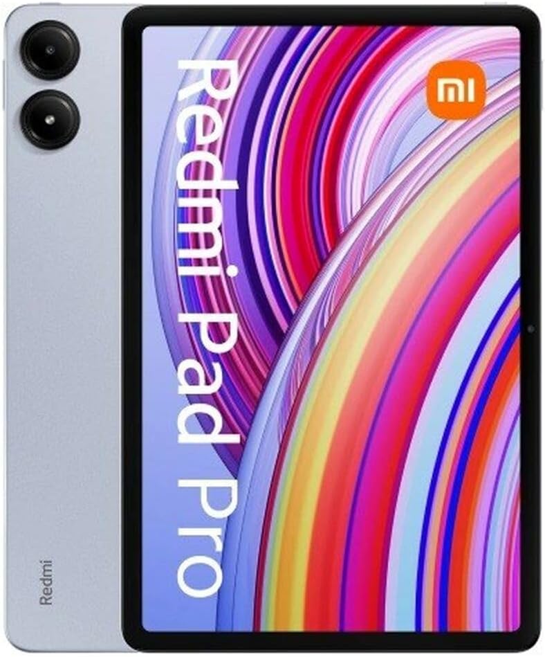 Xiaomi Redmi Pad Pro WiFi Version 12.1″ Octa Core (Global Version) 10000mAh Bluetooth 5.3 8MP Dual Camera (Ocean Blue, 128GB + 6GB)