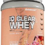 Enhanced Labs iO Clear Whey Protein – 20 Servings, 24g Fast-Absorbing Protein, 100 Calories, Zero Sugar & Fat, Lactose-Free – Natural Flavors