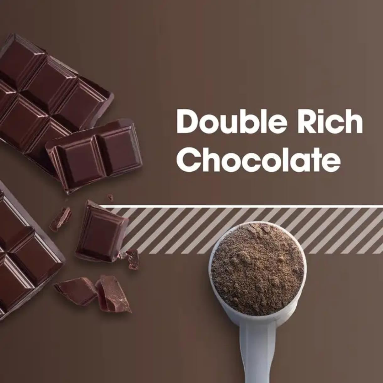 100% Whey Protein Powder – Rich Double Chocolate Flavor | High-Performance Protein for Muscle Growth (2 lbs)