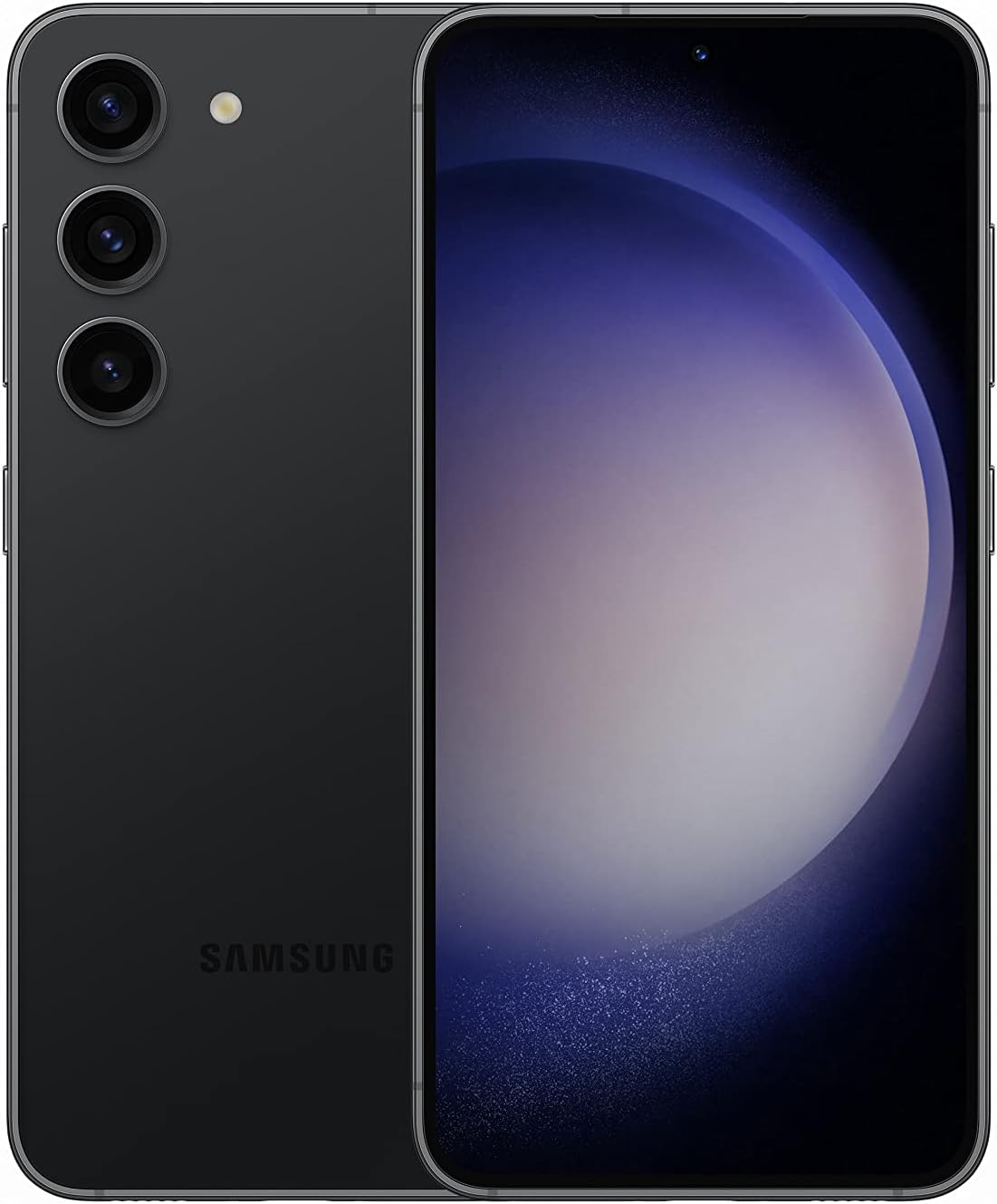 SAMSUNG Galaxy S23 5G (128GB, 8GB) 6.1″ AMOLED, 50MP 8K Camera, Global Volte (International Model Fully Unlocked for AT&T, Verizon, T-Mobile, Global 5G) S911W (w/ 25W Fast Charger, Phantom Black)