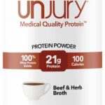 Whey Protein Powder | Beef and Herb High Protein Soup | 21g 100% Whey Isolate Protein Powder | Low Carb and Lactose Free | Gluten Free | Certified Kosher | 15 Servings