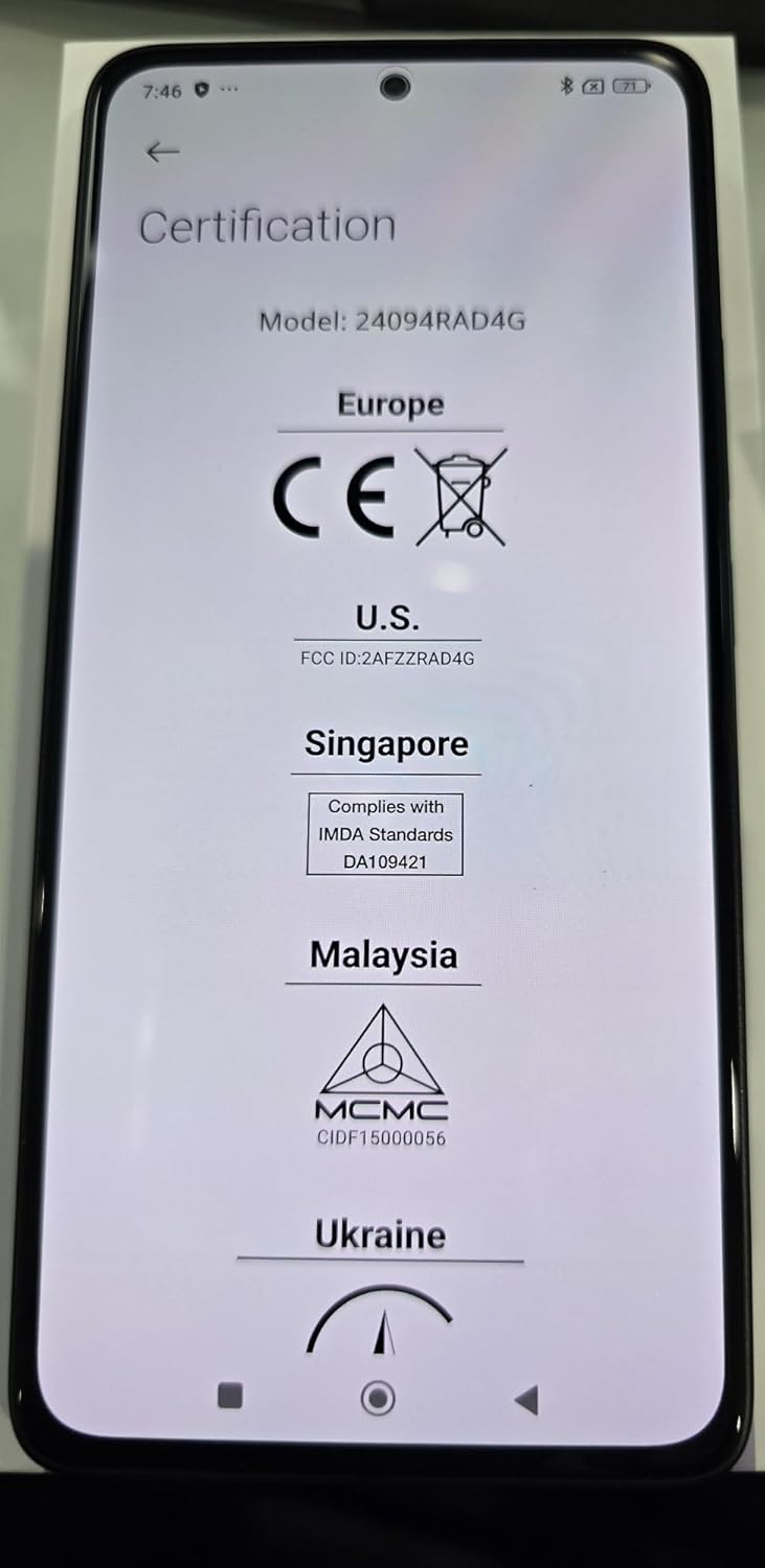 Xiaomi Redmi Note 14 5G + LTE (for Tmobile Mint Tello Global) (256GB + 8GB) 6.67″ NFC 120Hz 108MP AI Triple Cam Unlocked Model 24094RAD4G Dual Sim (Coral Green)