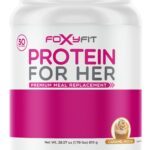 Protein for Her, Caramel Mocha Whey Protein Powder with CLA and Biotin for a Healthy Glow (1.78 lbs)