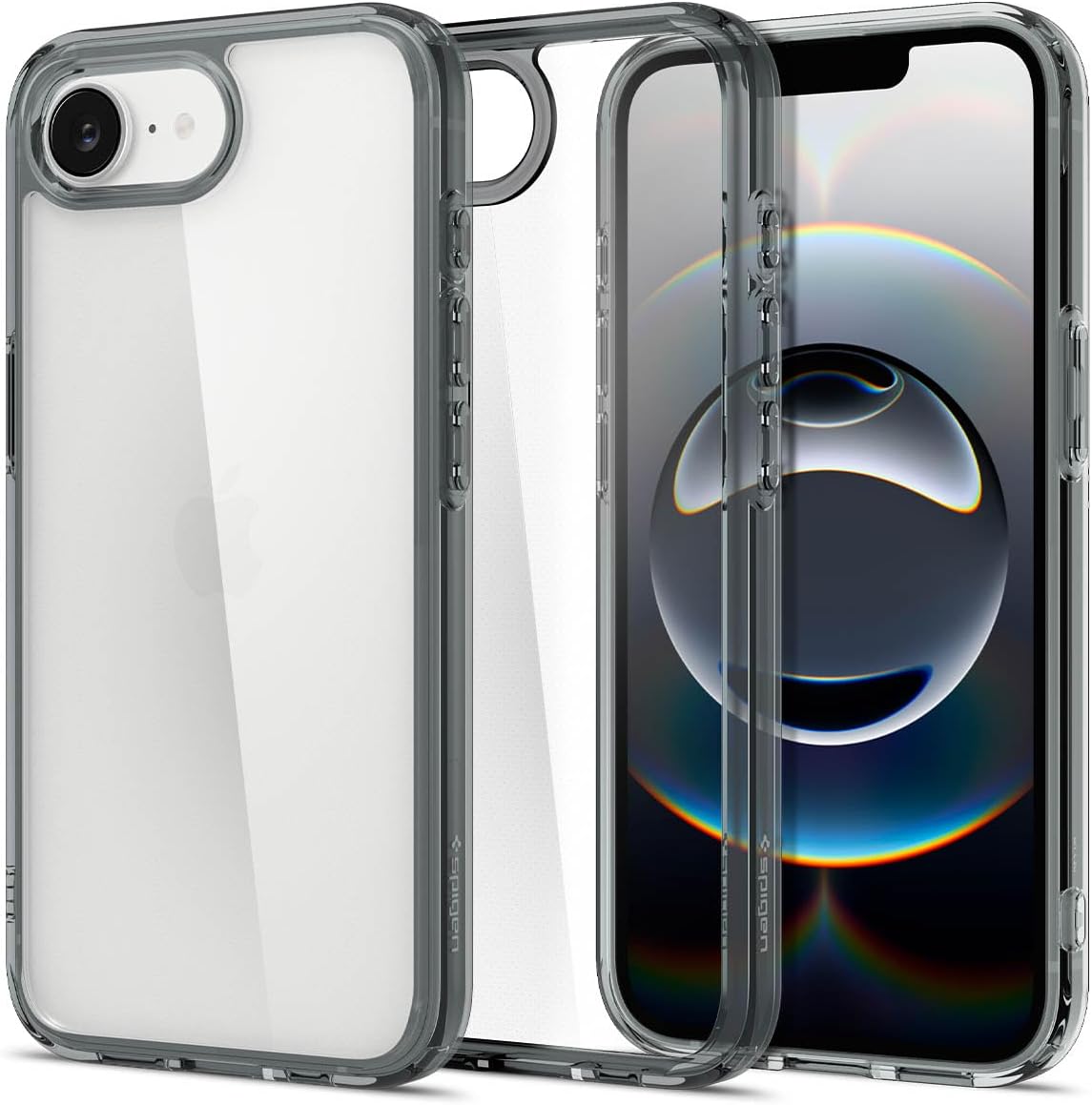Spigen for iPhone 16e Case, Ultra Hybrid [Anti-Yellowing] [Military-Grade Protection] – Space Crystal