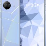 Unlocked Phone C20 Pro 8GB+256GB Android Phone 50MP+13MP Camera 6800mAh Large Battery Unique Appearance Design Fingerprint Face Unlock 5G Dual SIM (White)