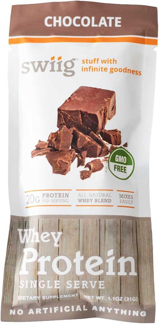 swiig Daily Whey Protein Matrix (Single Serve, Chocolate)