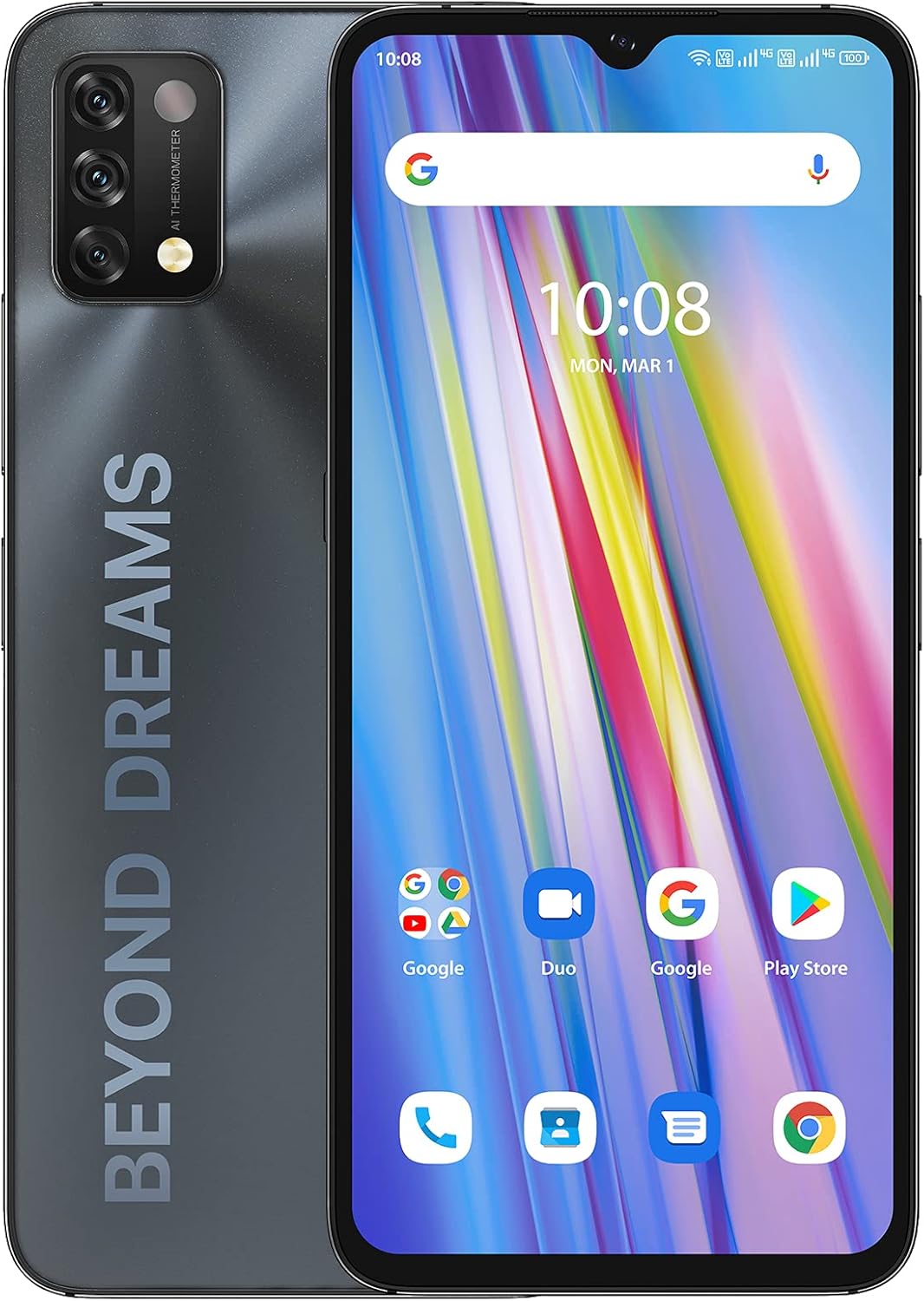 UMIDIGI A11 Unlocked Cell Phones, 6.53″ HD+ Full Screen Smartphone, 4+128GB Expandable 256GB 5150mAh High Capacity Battery Android 11, Dual SIM 4G Volte