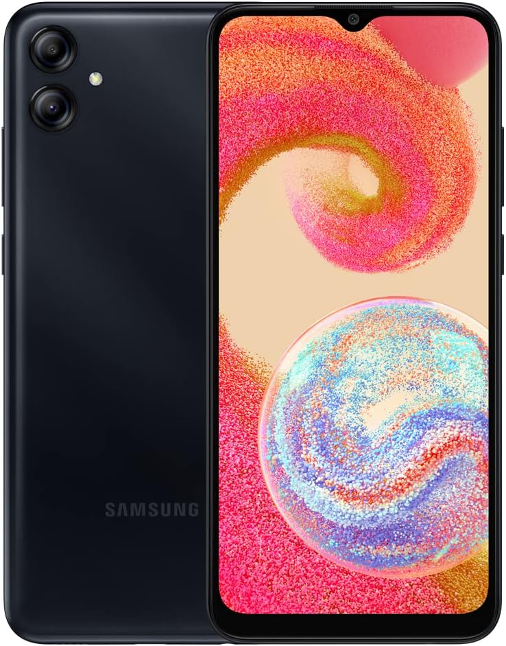 SAMSUNG,Galaxy A04e (SM-A042M/DS) Dual SIM 32GB,6.5” GSM Unlocked,International Version-Black