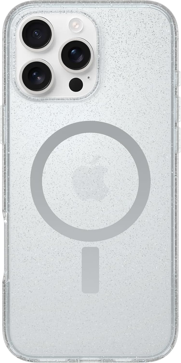 OtterBox iPhone 16 Pro Max Symmetry Series Clear Case – Stardust