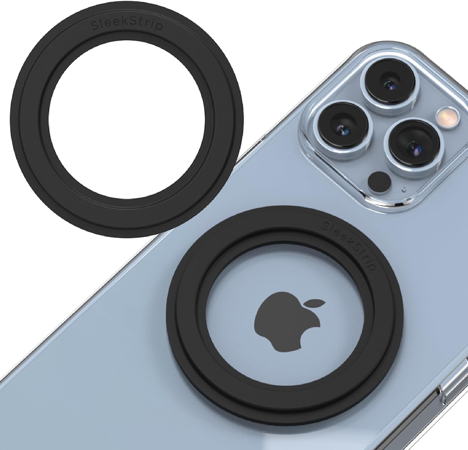 Mag.Ring for MagSafe Sticker-2 Pack, Phone Magnets for Back of Phone, Magnetic Ring Magnet for Phone Case iPhone Android Kindle Converter Kit, Circle Adhesive Mag.Safe Adapter Accessories