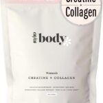 New – Creatine + Collagen for Women – Supports Lean Muscle Growth & Development, Booty Gain, Energy & Recovery – 5g Creatine Monohydrate Plus 5000mg Collagen Peptides Combo – Unflavored, 30 Servings