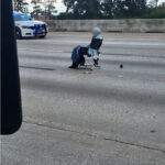 ARMED 64-YAR-OLD WOMAN BLOCKS TEXAS HIGHWAY IN LAW DURING SNDAFF: Officials