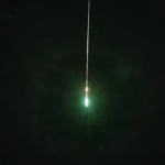 Green Fire Ball crosses the US sky